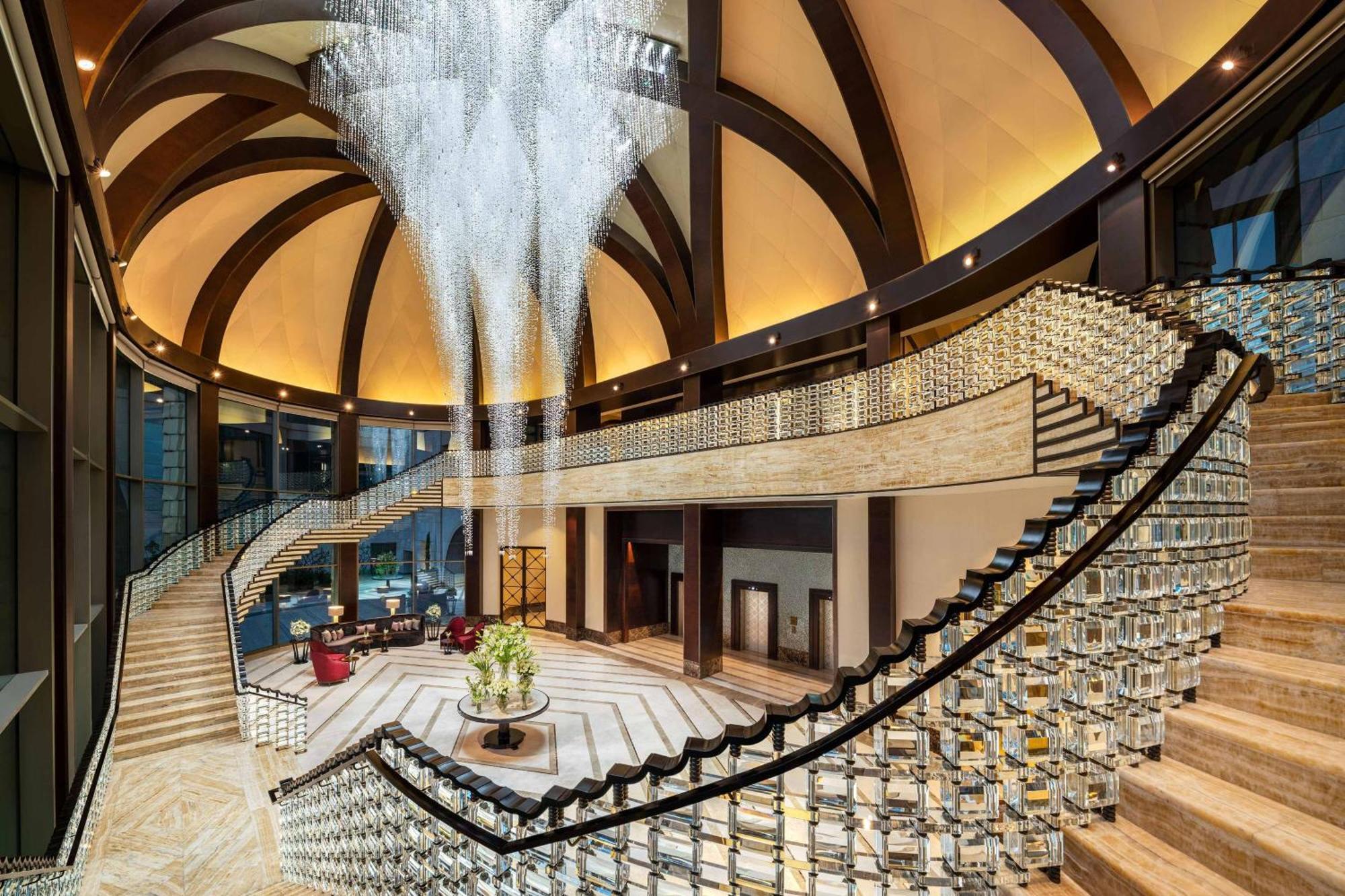 开罗圣瑞吉酒店 外观 照片 The lobby of the hotel