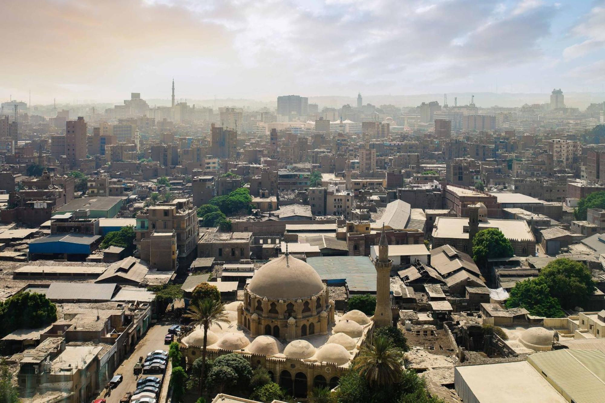 开罗圣瑞吉酒店 外观 照片 Cairo skyline